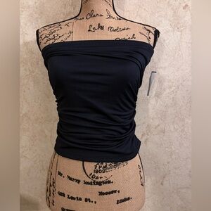Jolie & Joy Black Strapless Top